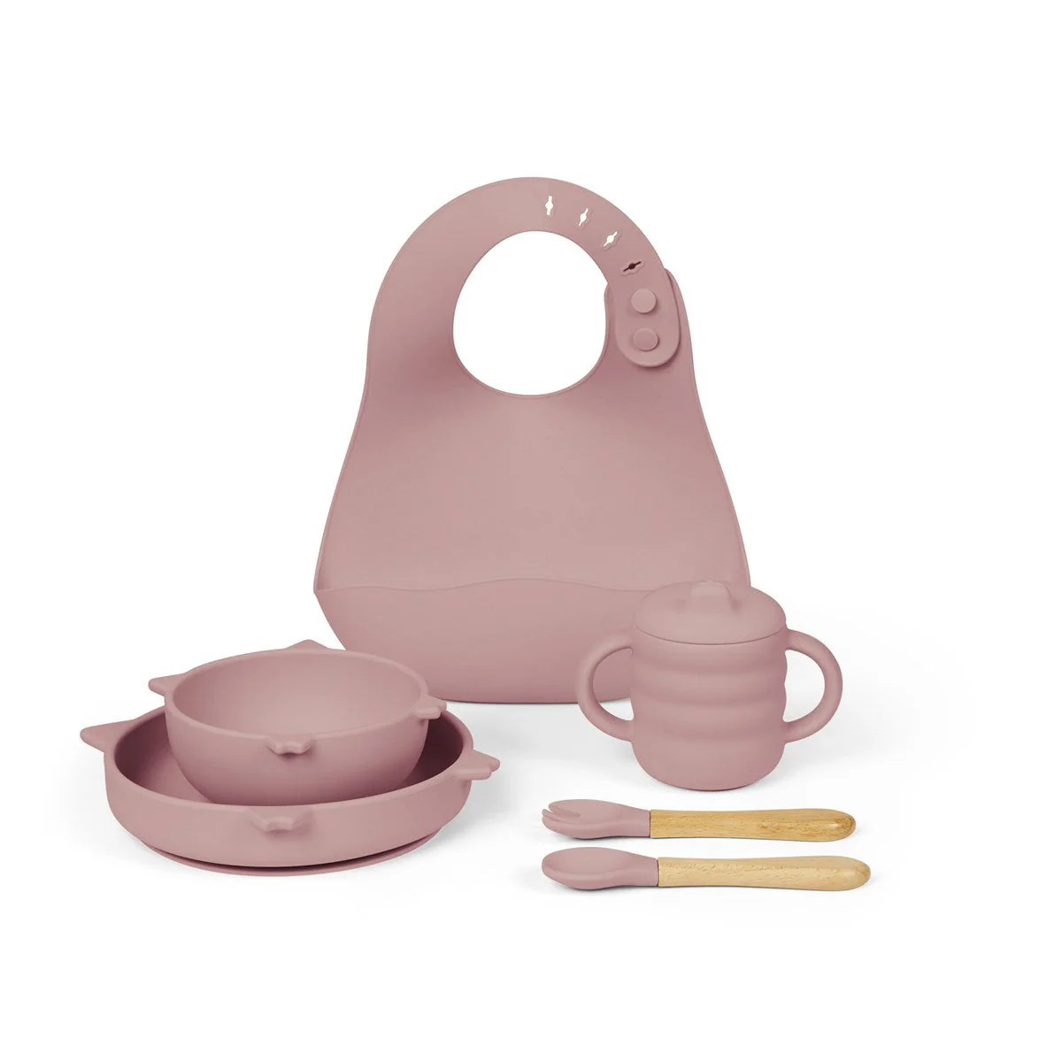 Ickle Bubba 6 Piece Silicone Bib Feeding Set - Image 35
