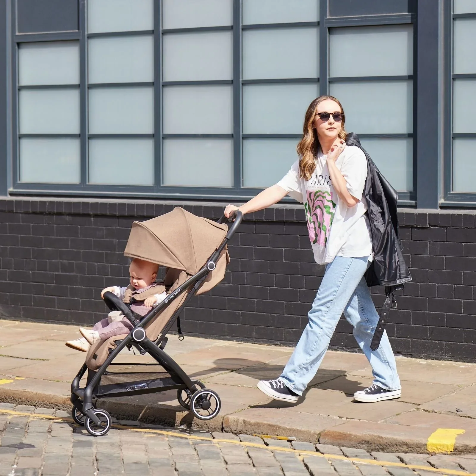 Ickle Bubba Aries Max Autofold Stroller - Sage Green - Image 17