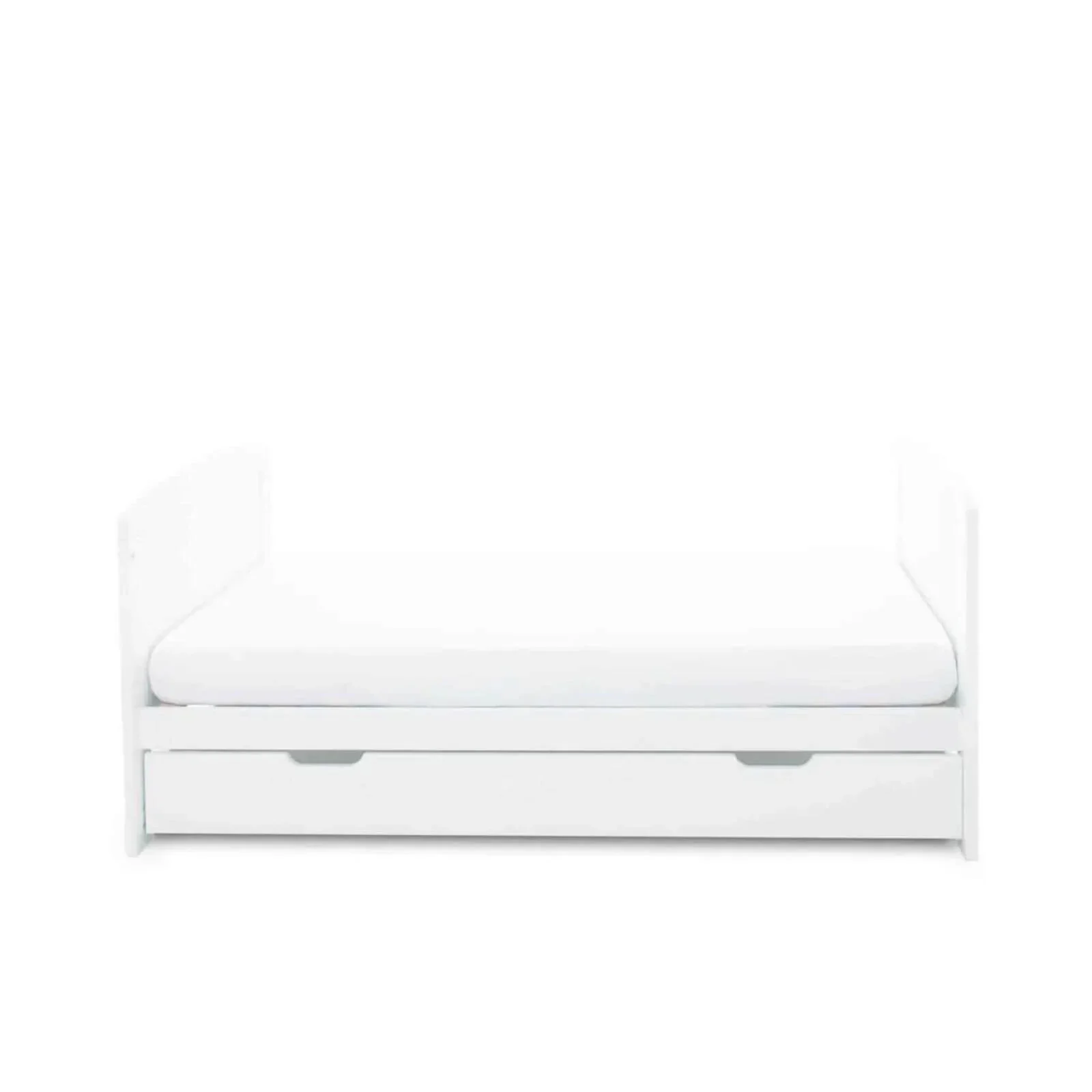 Ickle Bubba Coleby Classic Cot Bed & Under Drawer White - Without Mattress - Image 8