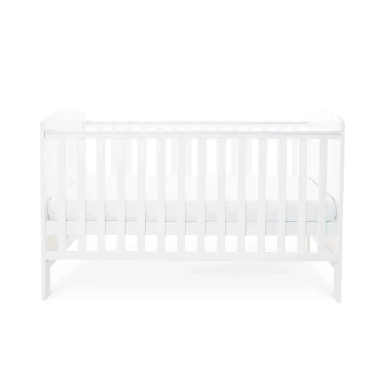 Ickle Bubba Coleby Classic Cot Bed White - Without Mattress - Image 4