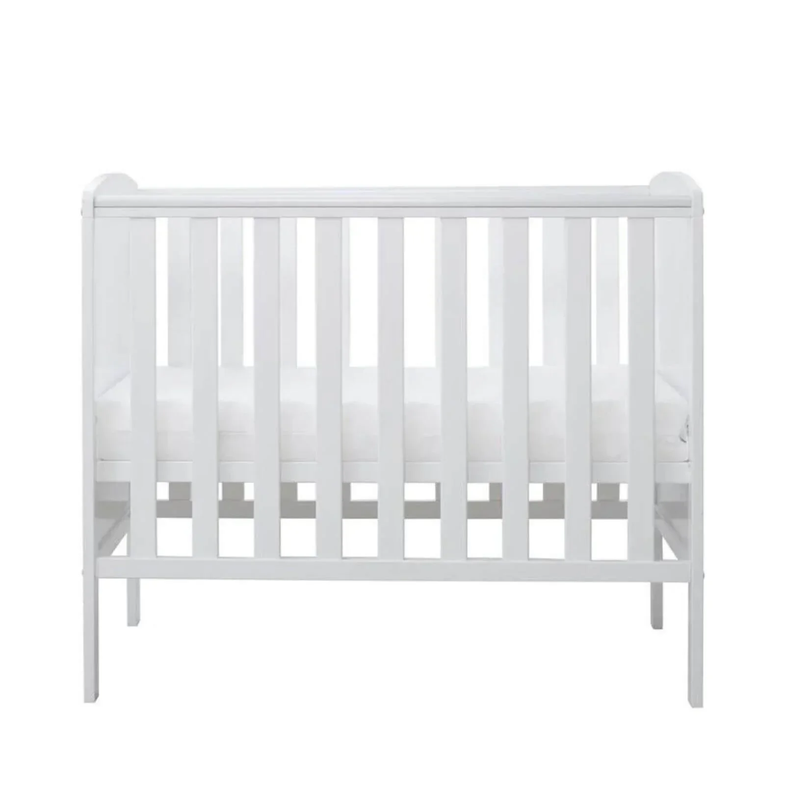 Ickle Bubba Coleby Space Saver Cot White - Without Mattress - Image 3