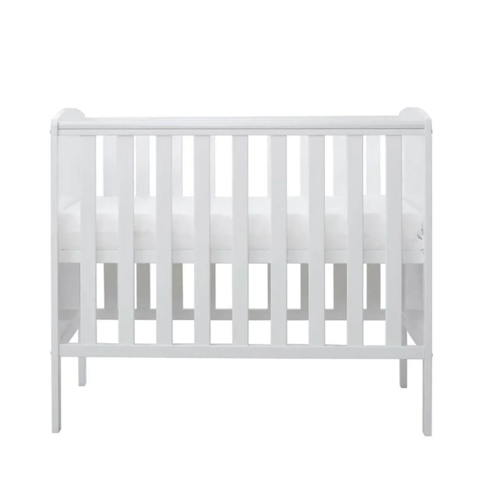 Ickle Bubba Coleby Space Saver Cot White - Without Mattress - Image 4