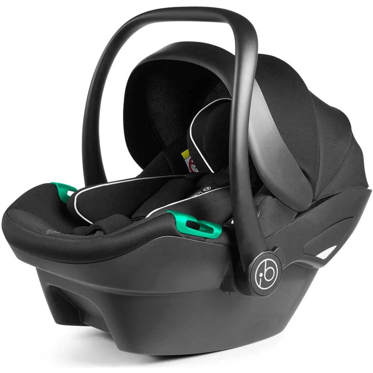 Ickle Bubba Cosmo All-in-One i-Size Travel System with ISOFIX Base, Black / Graphite Grey / Tan - Image 4