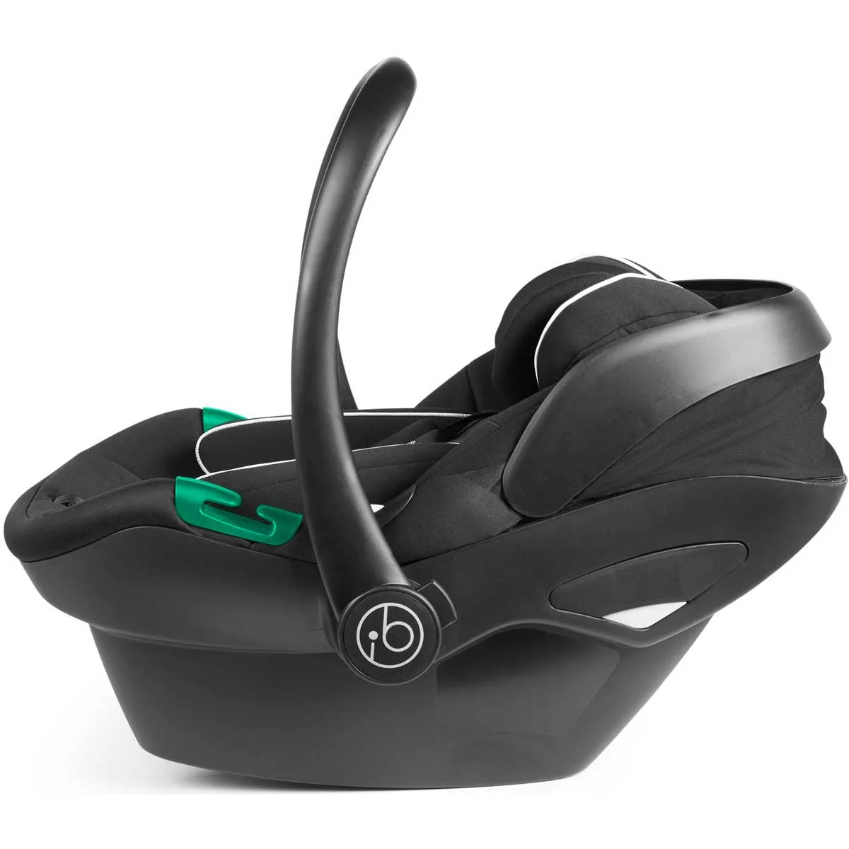 Ickle Bubba Cosmo All-in-One i-Size Travel System with ISOFIX Base, Black / Graphite Grey / Tan - Image 5