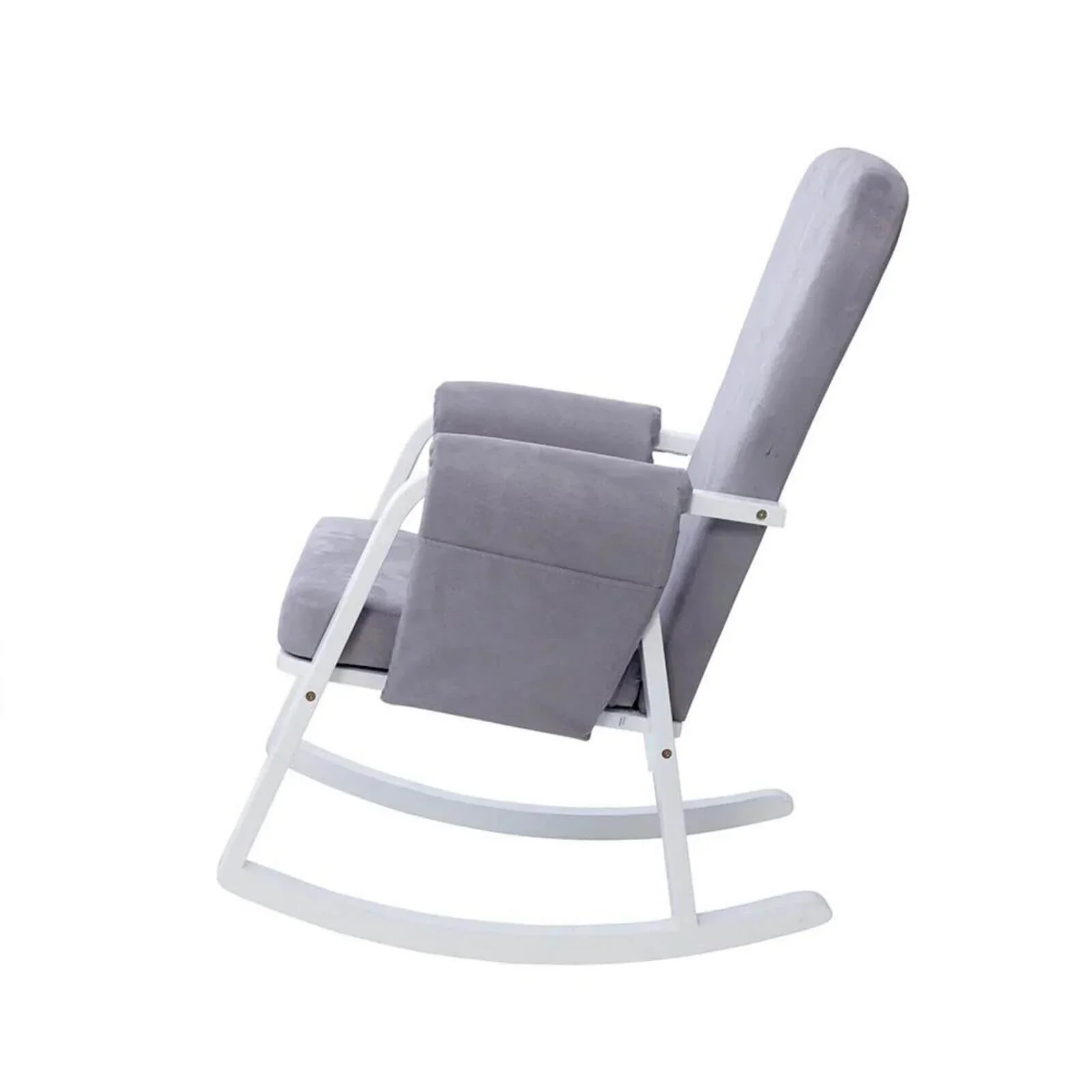 Ickle Bubba Dursley Rocking Chair - Pearl Grey - Image 5