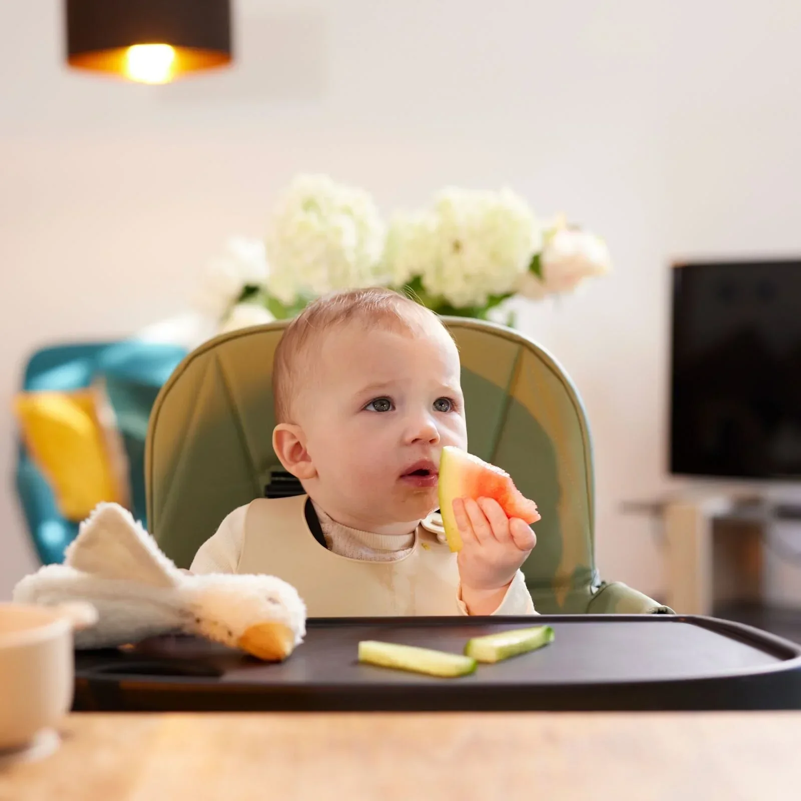 Ickle Bubba Flip Magic Fold Highchair - Pearl Grey - Image 12