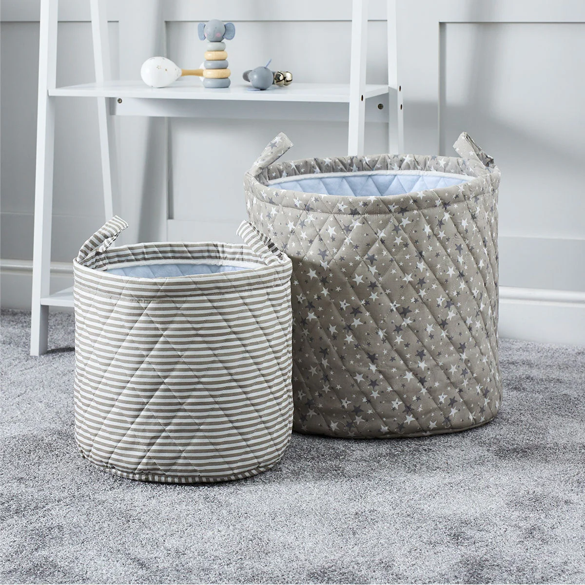 Ickle Bubba Nursery Storage Baskets, Set of 2 - Image 2