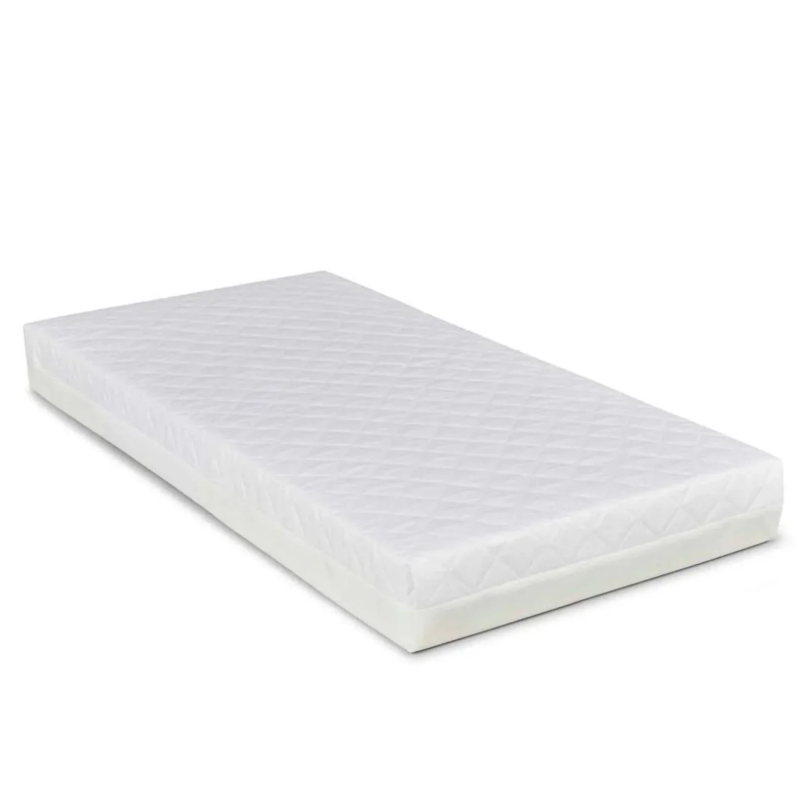 Ickle Bubba Snowdon Classic Cot Bed White - Premium Sprung Mattress - Image 3
