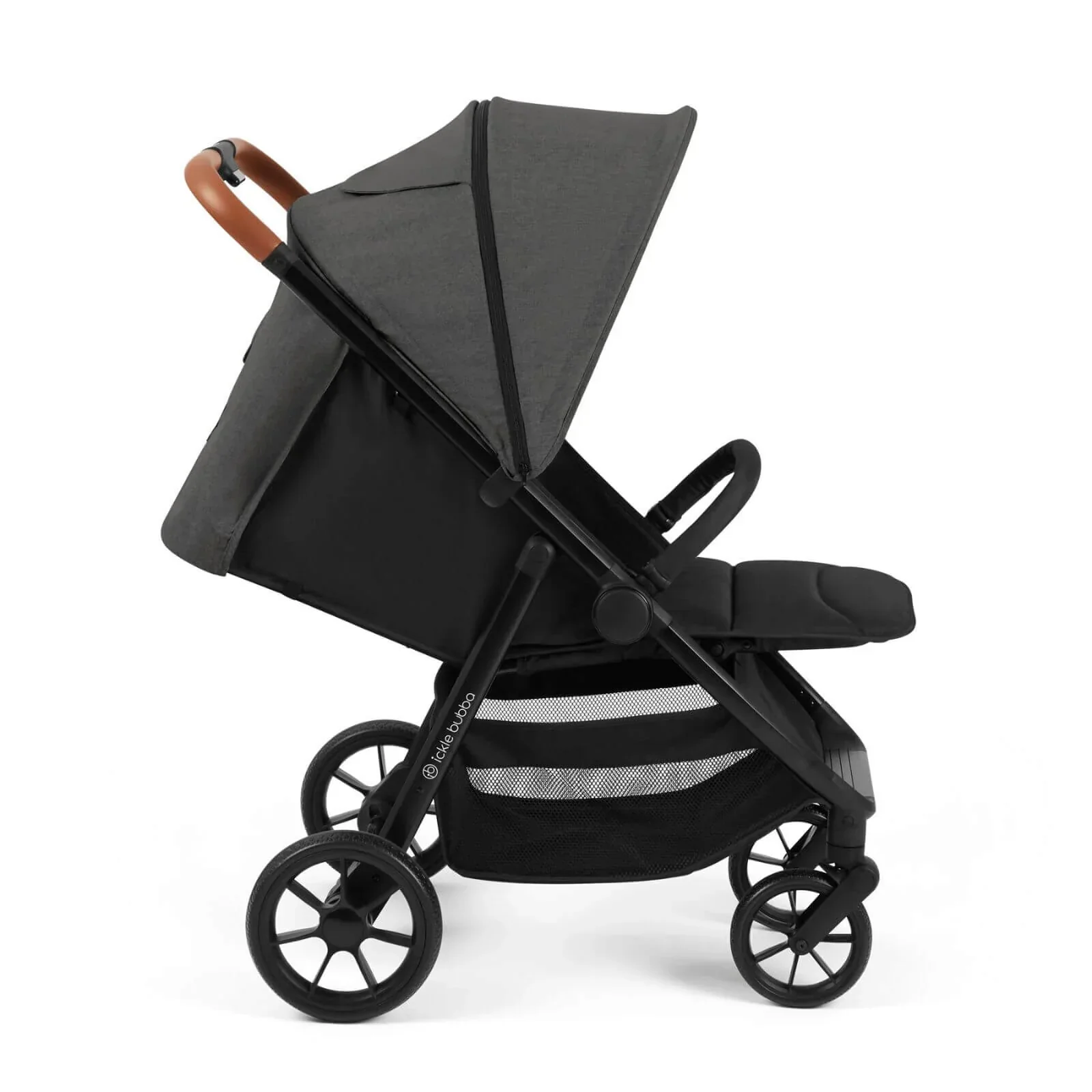 Ickle Bubba Stomp Stride Max Stroller - Charcoal Grey - Image 6