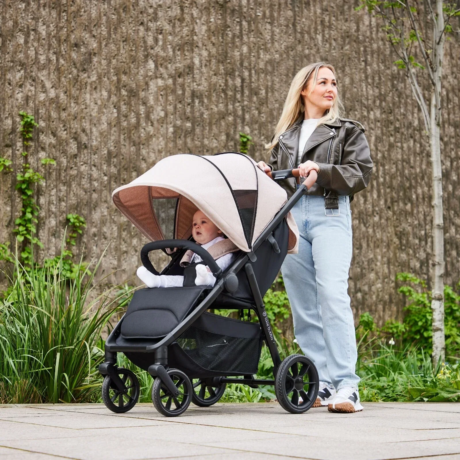 Ickle Bubba Stomp Stride Max Stroller - Midnight - Image 15
