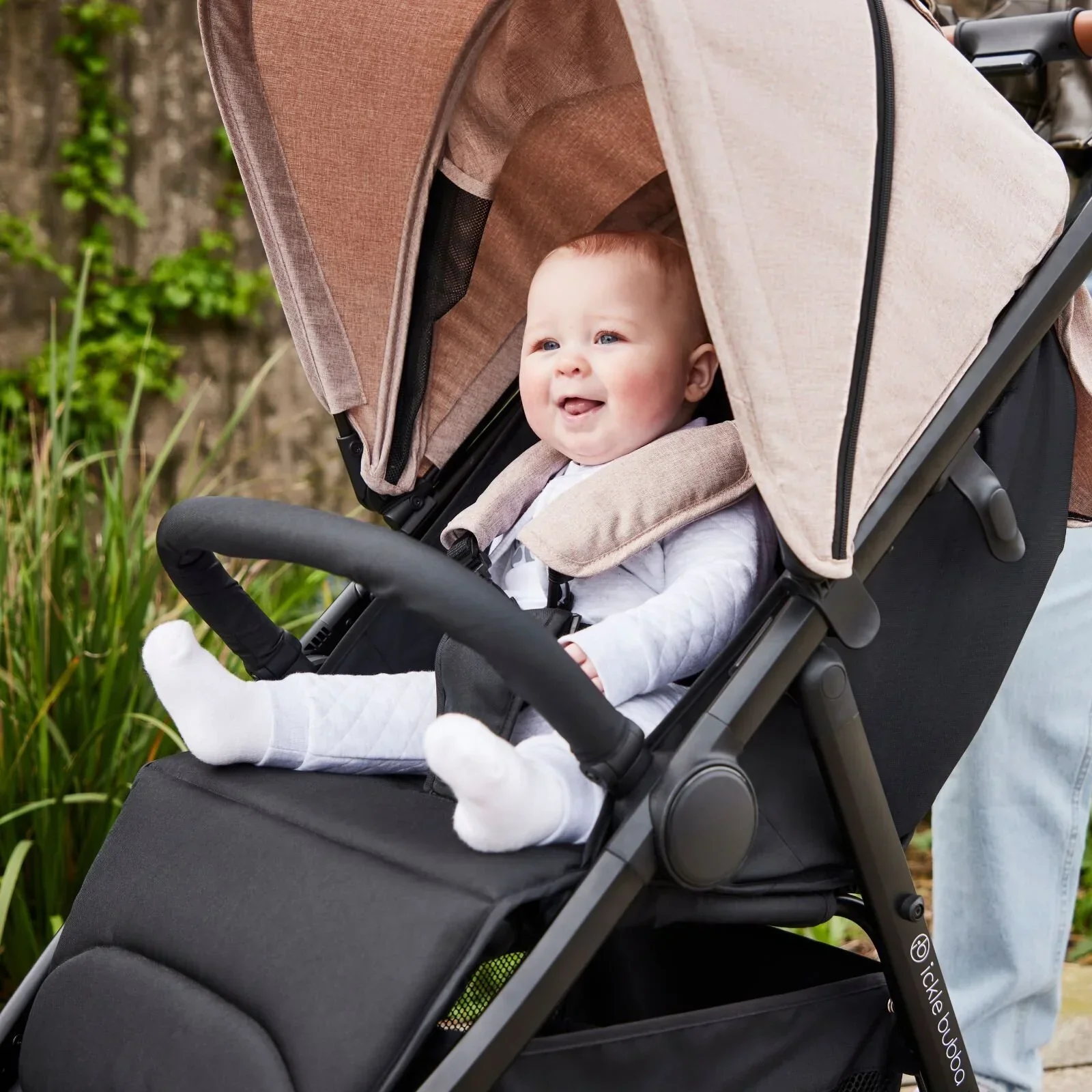 Ickle Bubba Stomp Stride Max Stroller - Midnight - Image 17