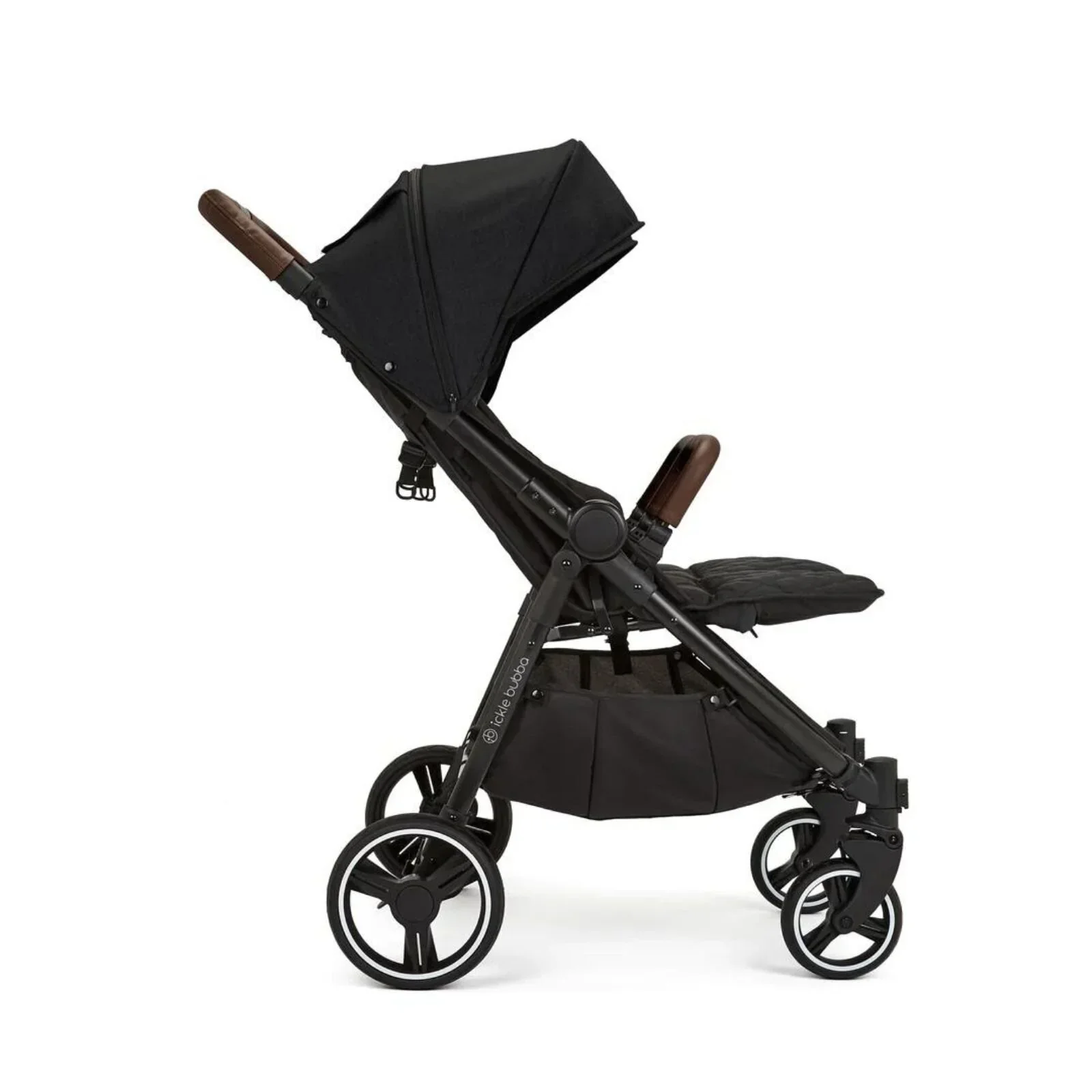 Ickle Bubba Venus Double Stroller - Black - Image 3