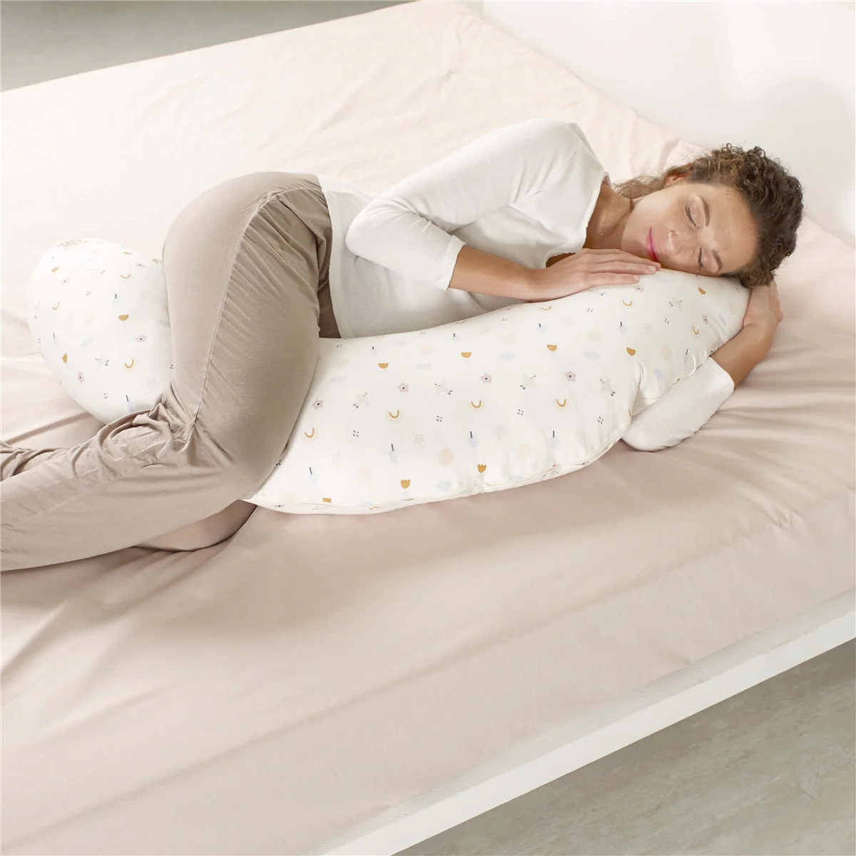 Jane 4in1 Mother Cushion & Baby Hammock, Lazuli Blue - Image 4
