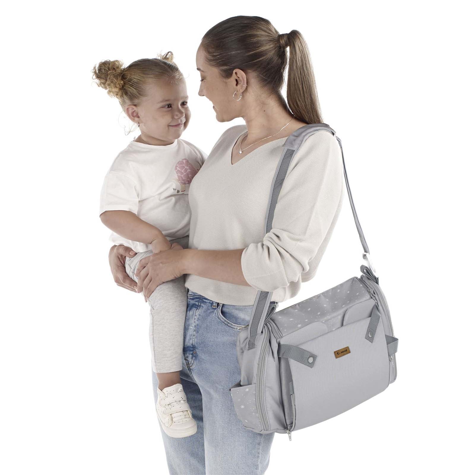 Jane Avant Travel Highchair with Storage, Dim Grey - Image 9