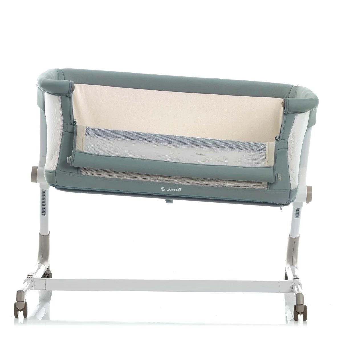 Jane Baby Side Crib + 4 Piece Bedding Set & Safety Mattress, Star 2026 - Image 11