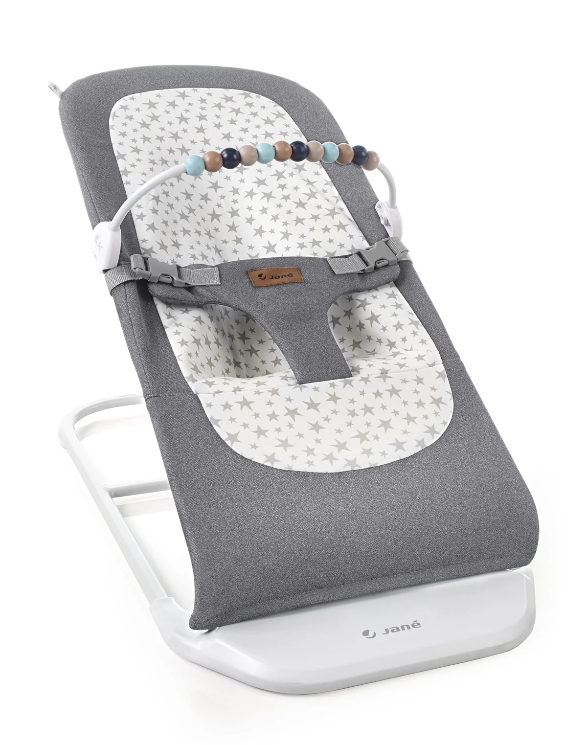 Jane Baluu Baby Hammock Bouncer with Activity Toy Arch, Star - Image 15