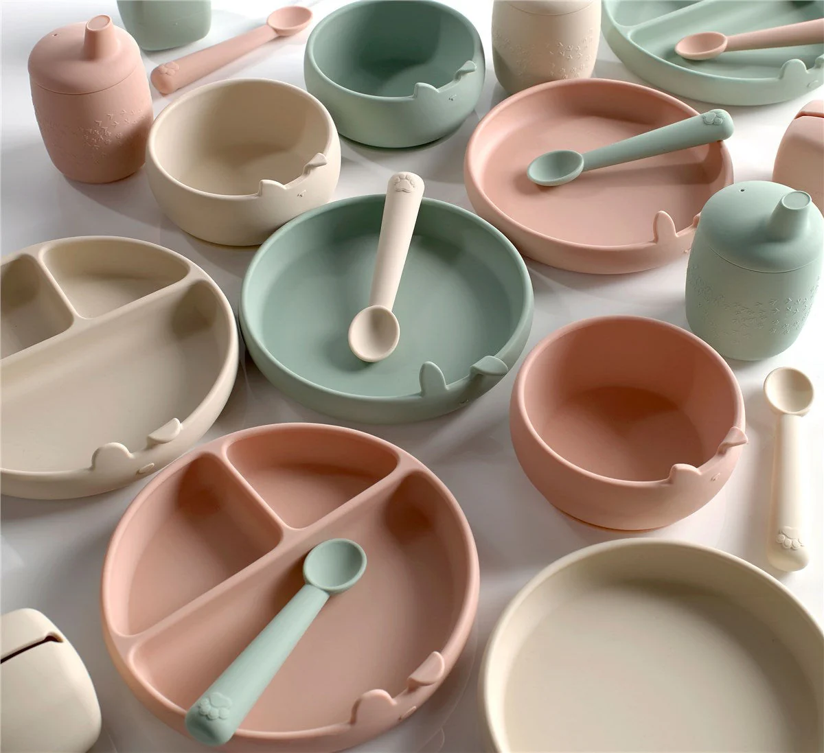 Jane BLW Silicone Plate with Compartments for Babies - Image 3