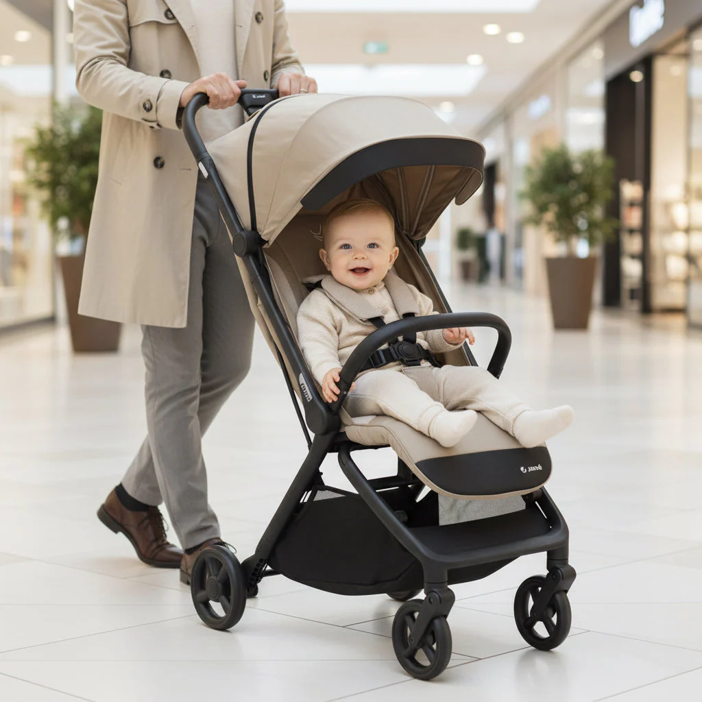 Jane Clap Luxe Pushchair & Footmuff - Image 2