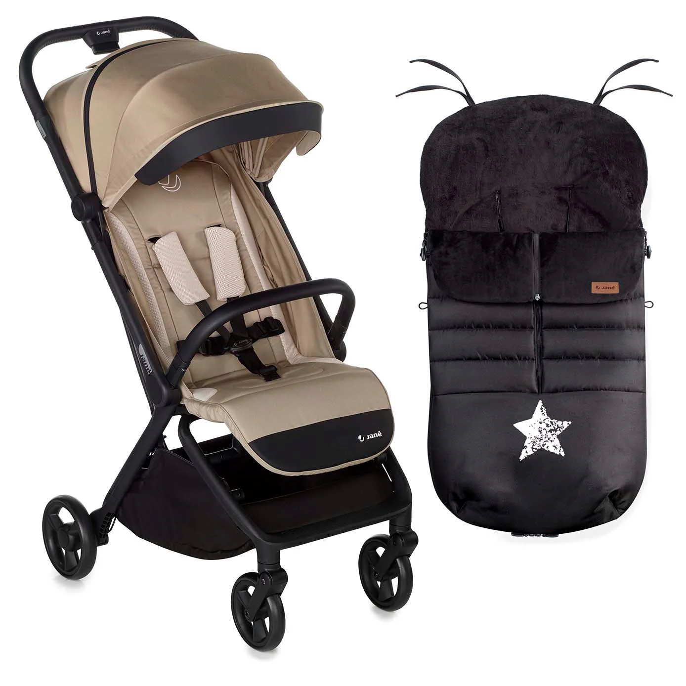 Jane Clap Luxe Pushchair & Footmuff - Image 4