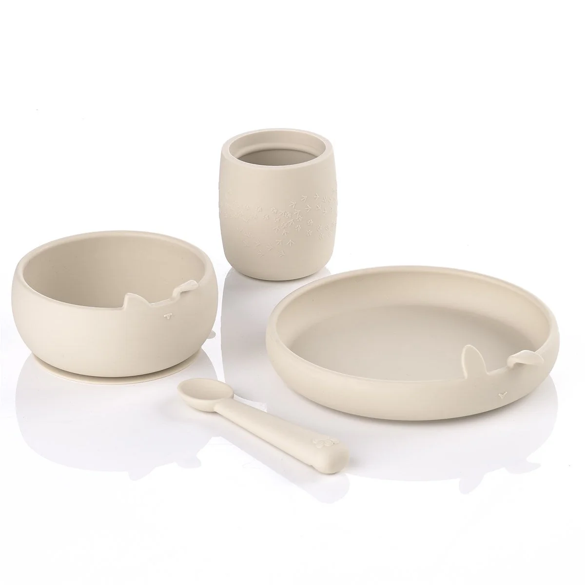 Jane Complete 4-Piece Silicone Dinner Set for Babies - Image 5