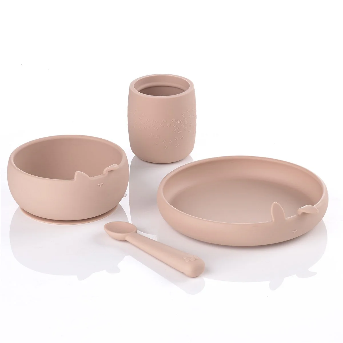 Jane Complete 4-Piece Silicone Dinner Set for Babies - Image 6