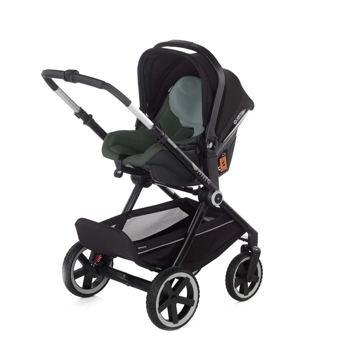 Jane Crosslight 3, 3-in-1 Travel System with Sweet Carrycot & Koos iSize Car Seat Bundle - Image 29