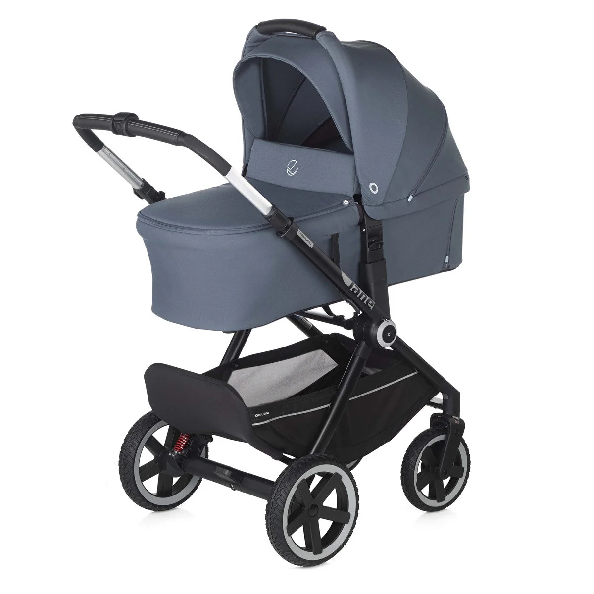 Jane Crosslight 3, 3-in-1 Travel System with Sweet Carrycot & Koos iSize Car Seat Bundle - Image 4