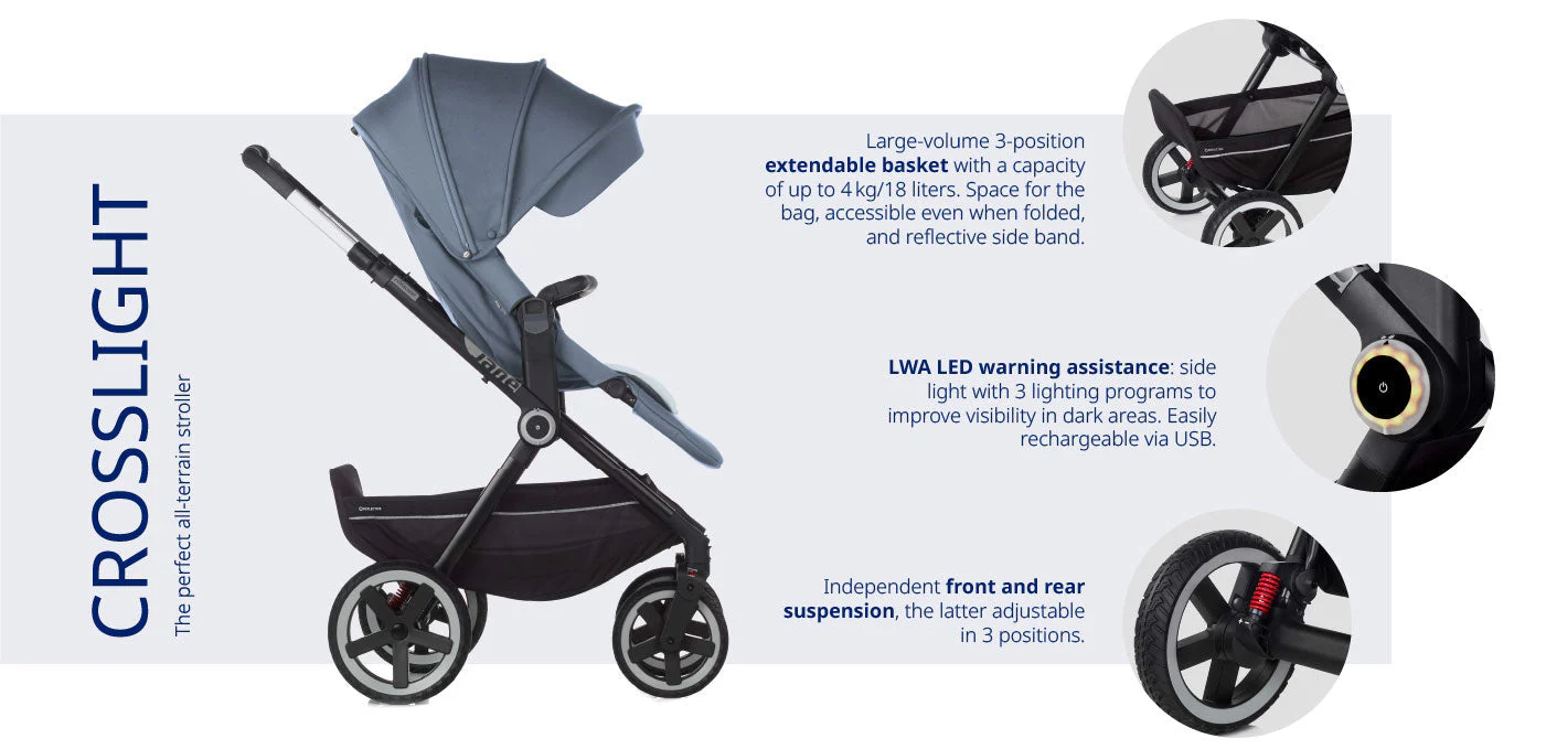 Jane Crosslight-3 Duo Pram & Pushchair - Image 49