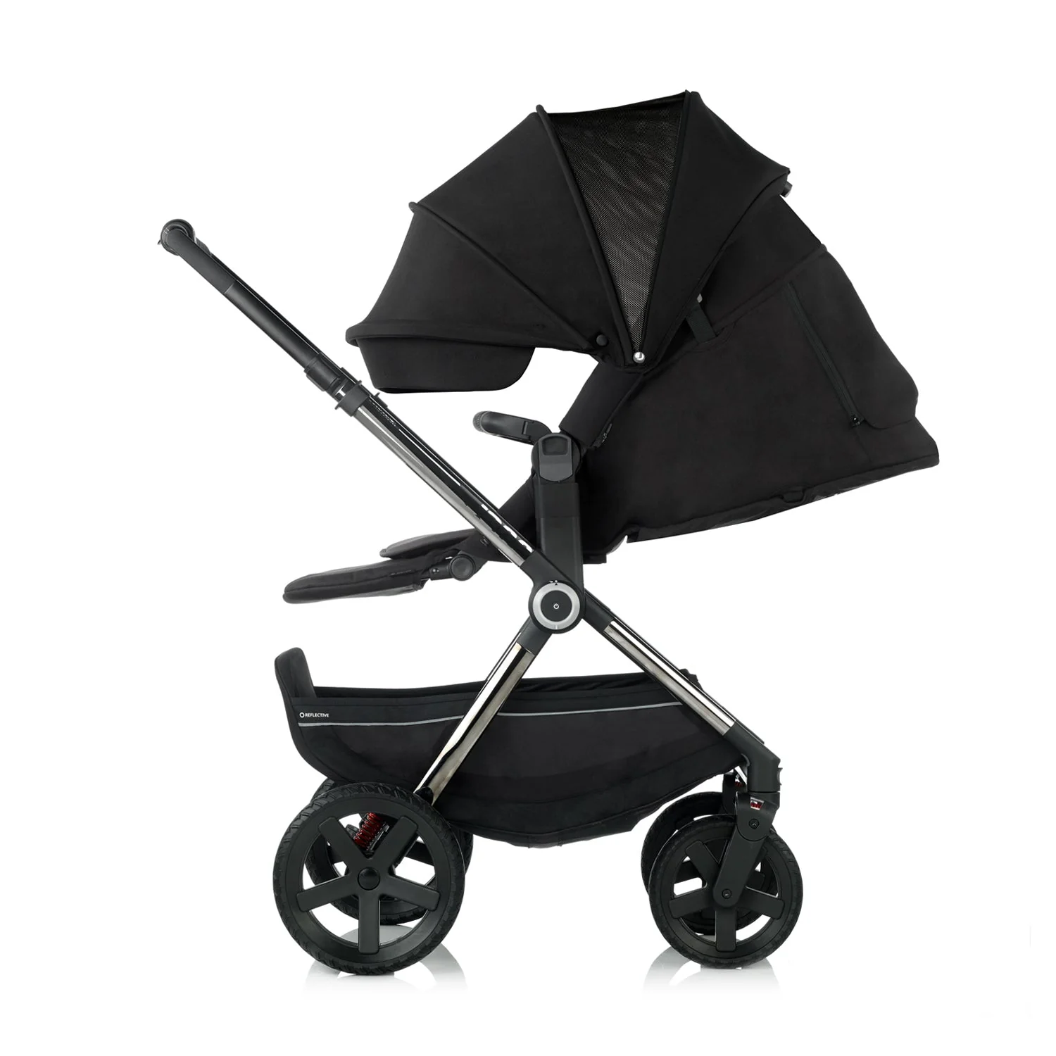 Jane Crosslight-3 Pushchair, Special Edition Silver Shadow - Image 6