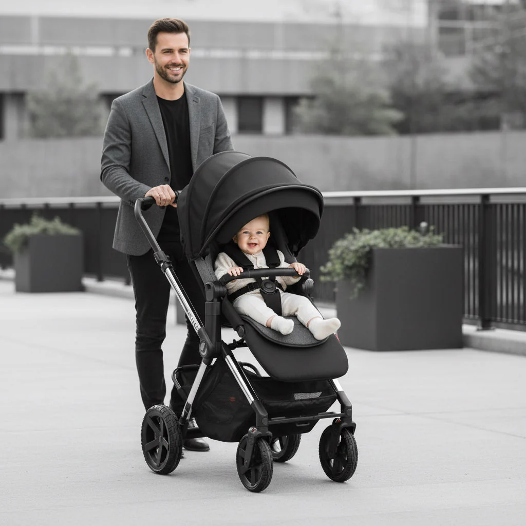Jane Crosslight Pro - Silver Shadow Special Edition Pushchair - Image 25