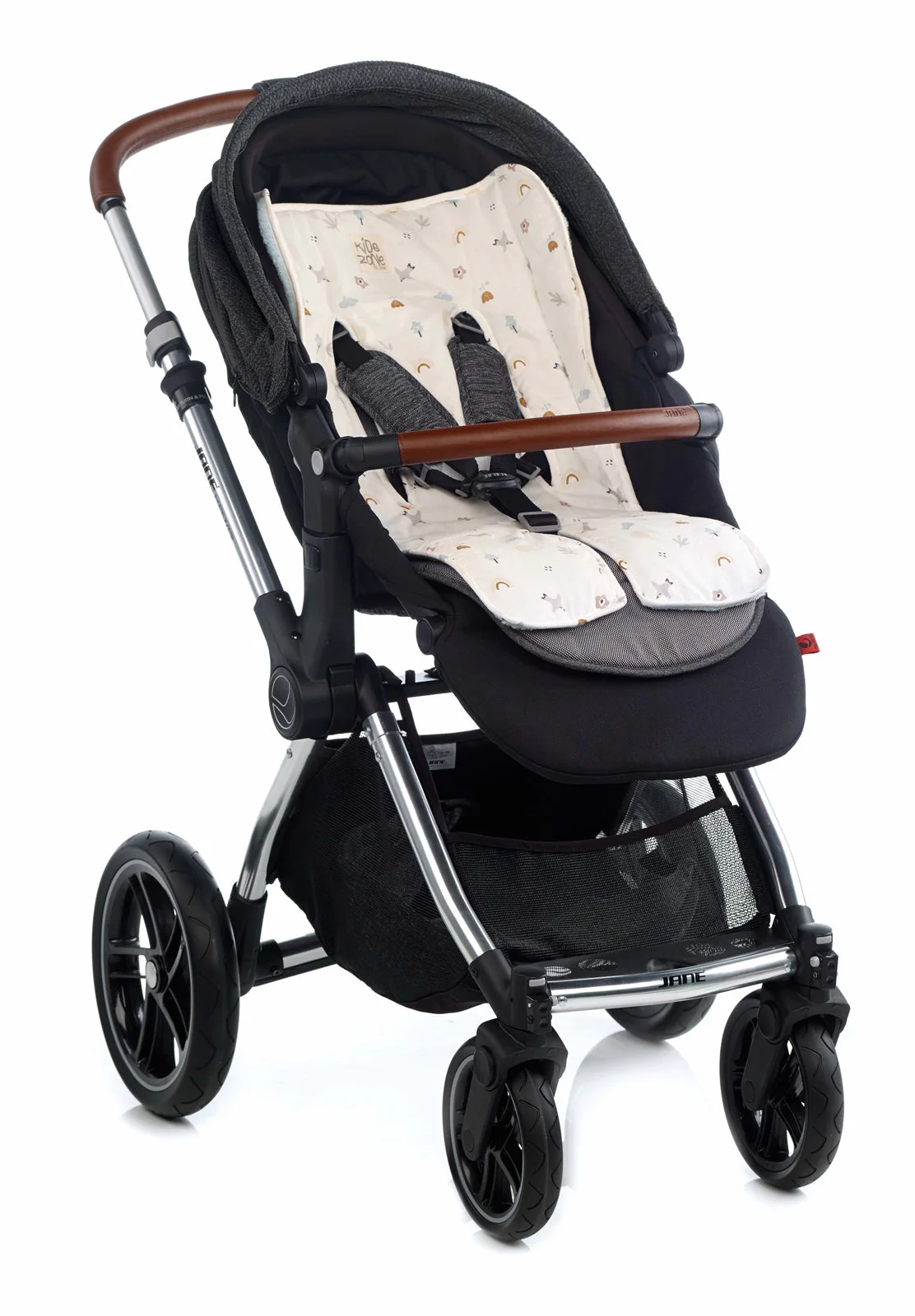 Jane Flappy, Reversible Summer Pushchair Seat Liner / Pad - Image 2