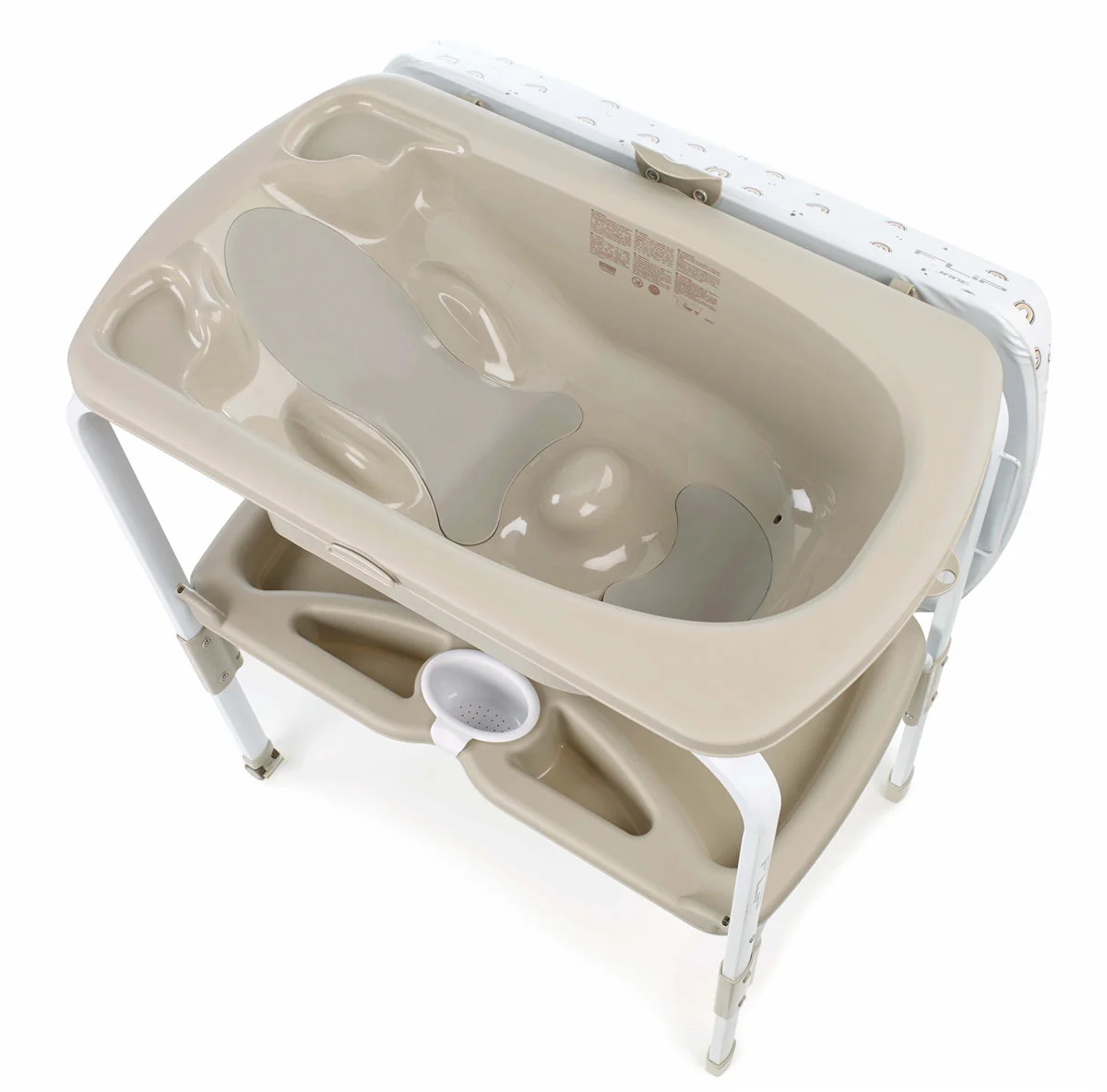 Jane Flip Baby Bath Changing Unit, Star - Image 4