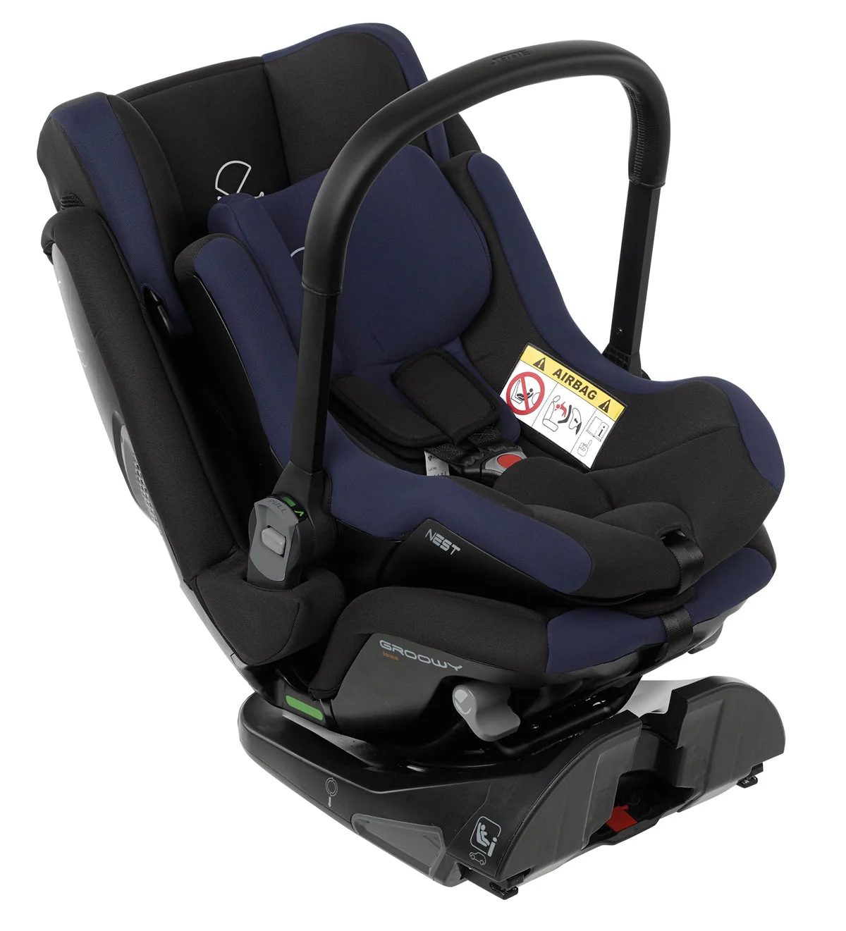 Jane Groowy + Nest i-Size Car Seat 40-150cm, 0-12 Years ERF - Image 30