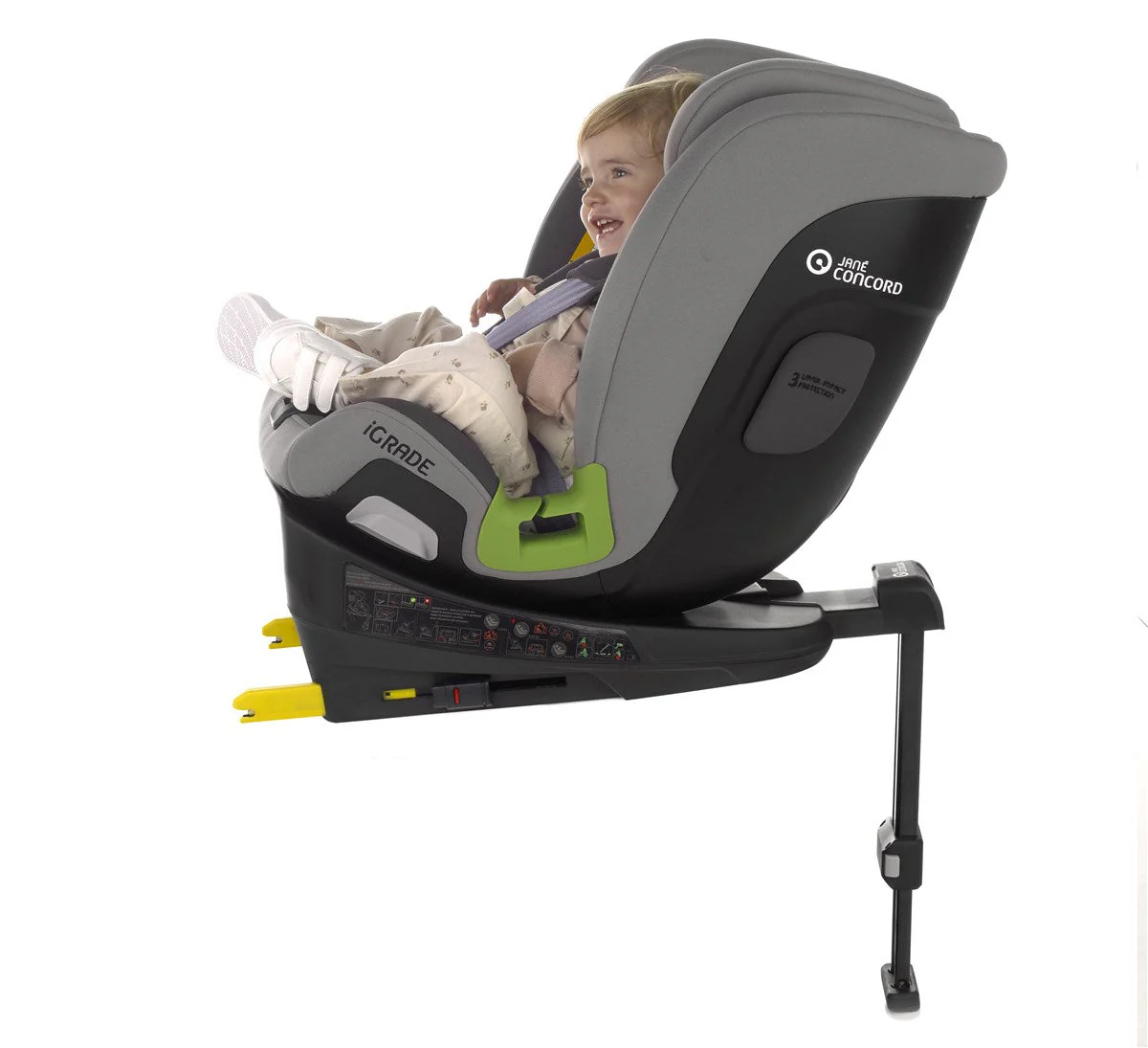 Jane iGrade 360º Rotating i-Size Car Seat 40-150cm 0-12 Years - Image 24