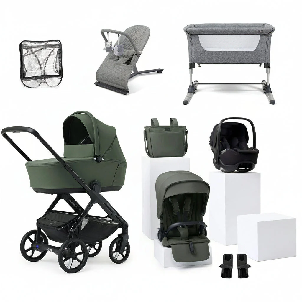 Jane Keep 3in1 + Sleep Carrycot + Kombibaby Car Seat + Nursery Bundle - Image 7