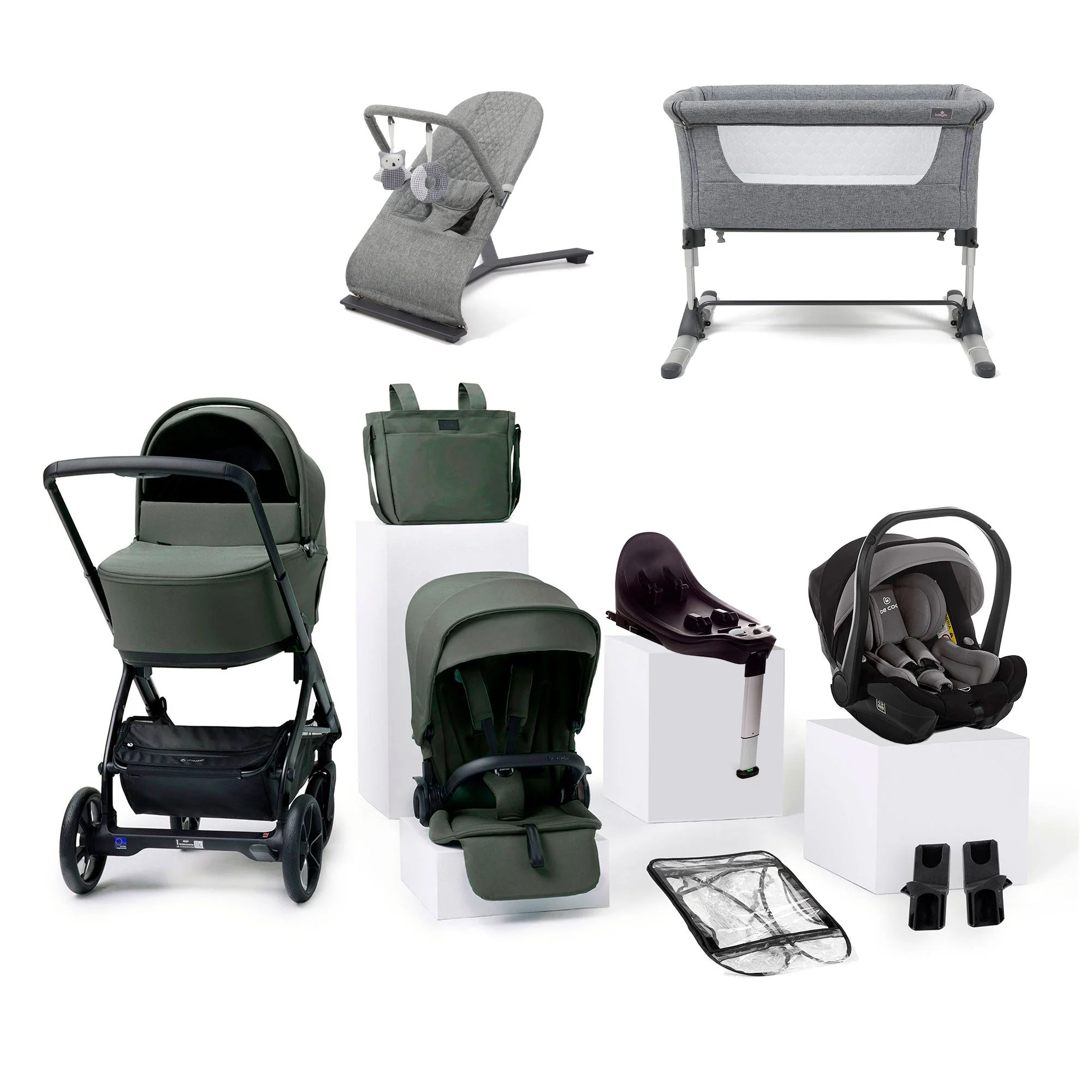 Jane Keep 3in1 Travel System + Sleep Carrycot + Be Cool i-Size Car Seat + Nursery Bundle - Image 26