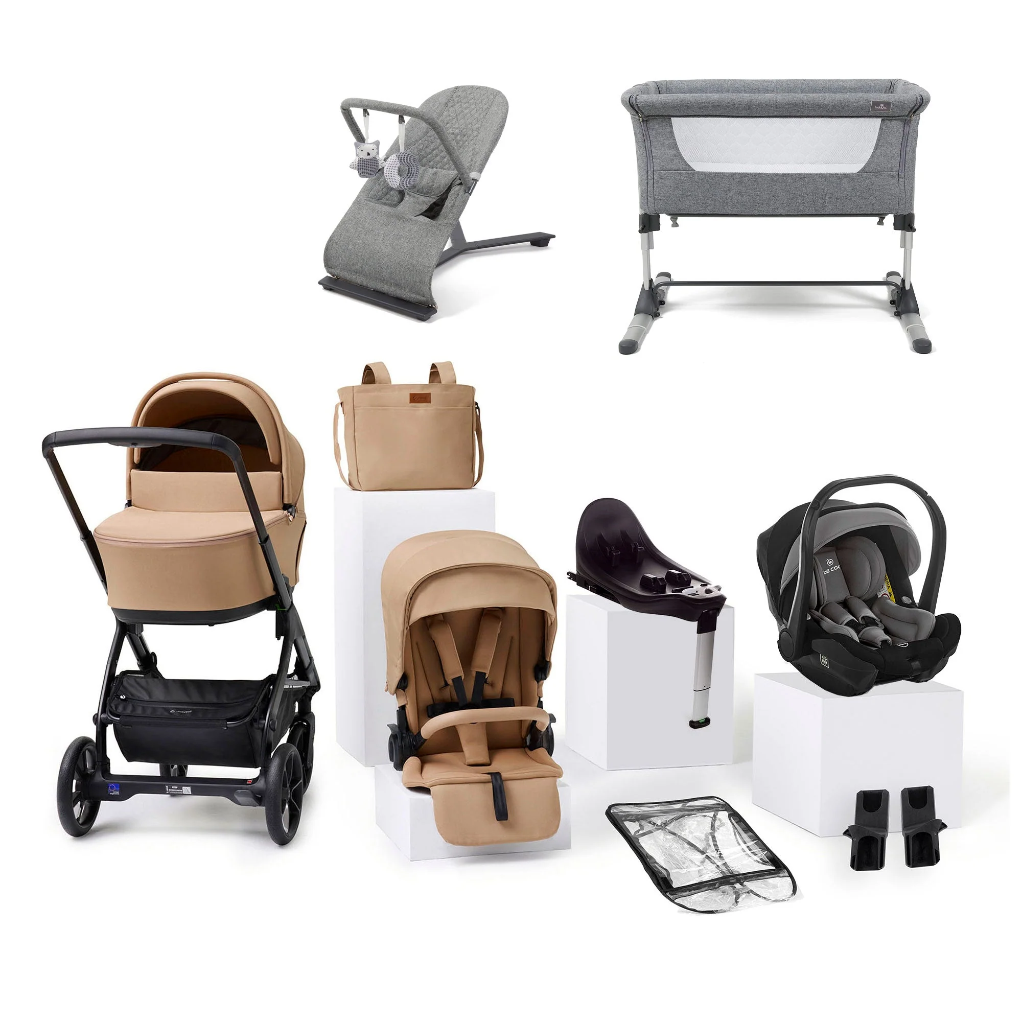 Jane Keep 3in1 Travel System + Sleep Carrycot + Be Cool i-Size Car Seat + Nursery Bundle - Image 38