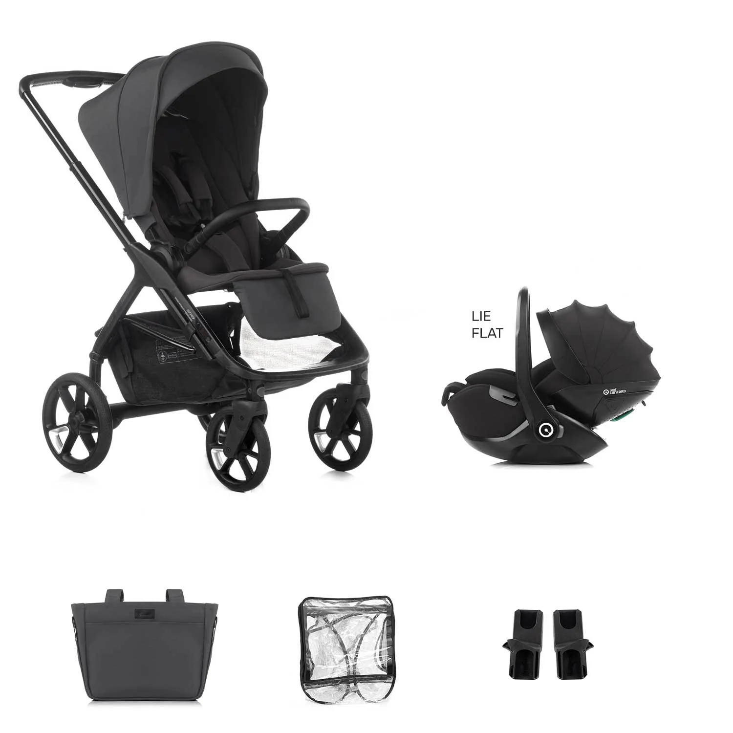 Jane Keep Pushchair + Kombibaby Lie-Flat 360 Baby i-Size Car Seat Bundle - Image 38