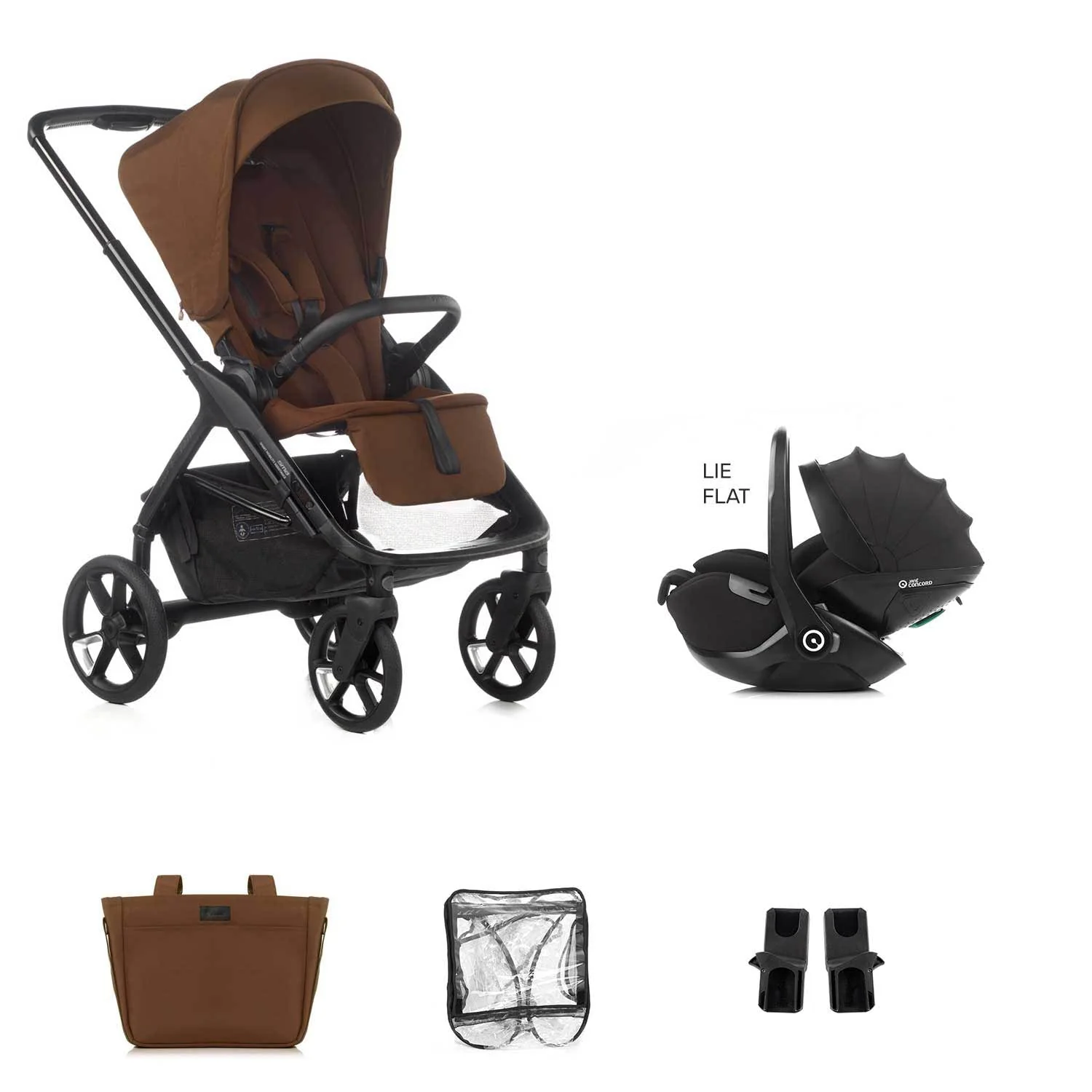 Jane Keep Pushchair + Kombibaby Lie-Flat 360 Car Seat Travel System - Image 41