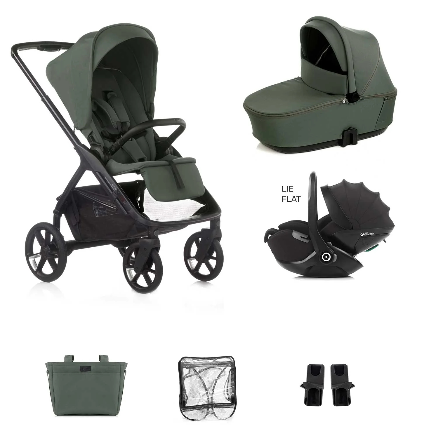 Jane Keep Trio Kombibaby 360 Lie-Flat Car Seat Travel System - Image 38