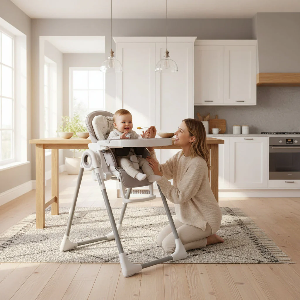 Jané Kosmic Eco Leather Adjustable Highchair – Birth to 3 Years