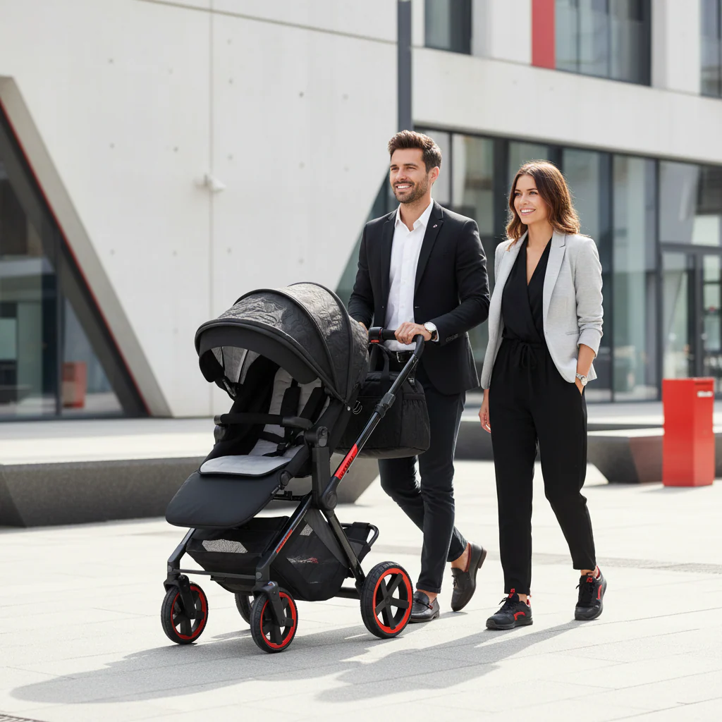 Jané Limited Edition Crosslight Pro Carbon 3in1 Travel System with Koos Car Seat - Image 14