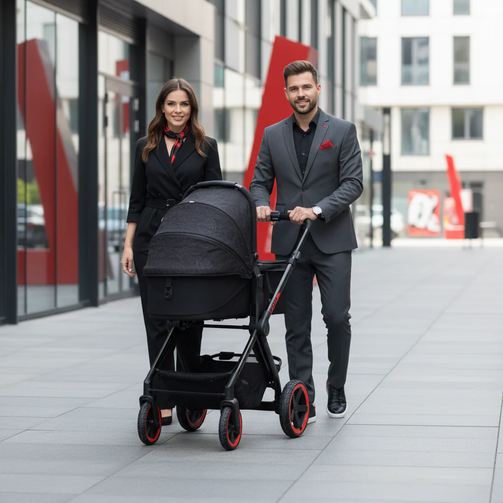 Jané Limited Edition Crosslight Pro Carbon 3in1 Travel System with Koos Car Seat - Image 2