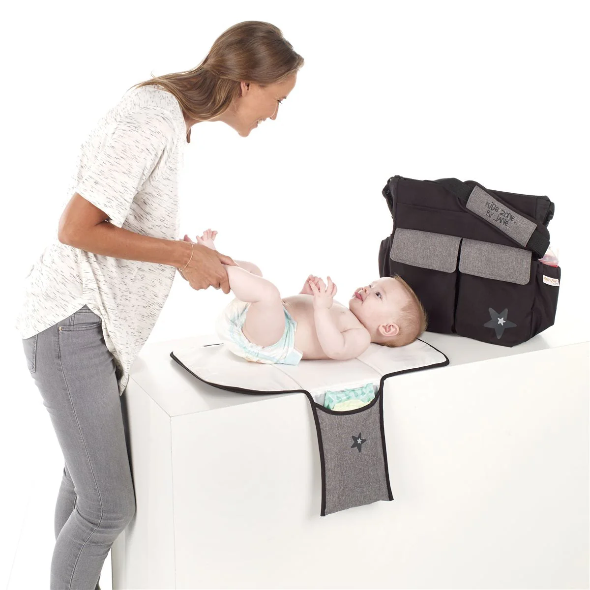 Jane Mama Bag – Organiser Bag with Diaper Bag and Document Case - Image 3