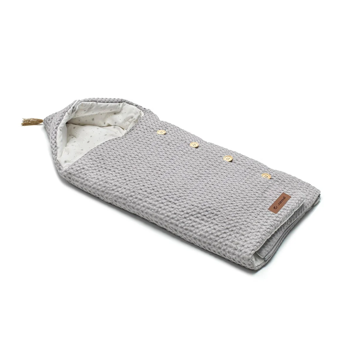 Jane Mims+ Baby Blanket Shawl with Hood - Image 10