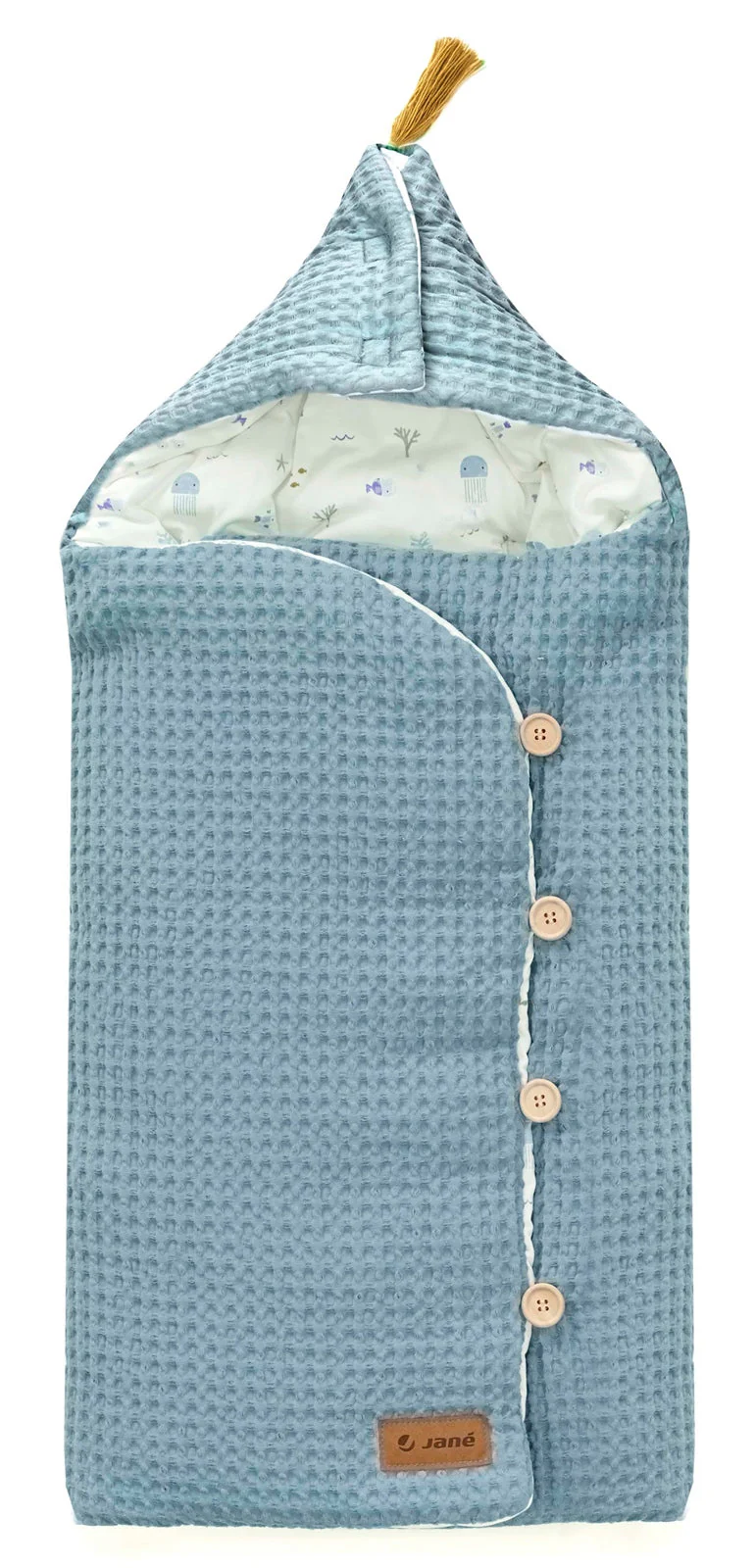 Jane Mims+ Baby Blanket Shawl with Hood - Image 14
