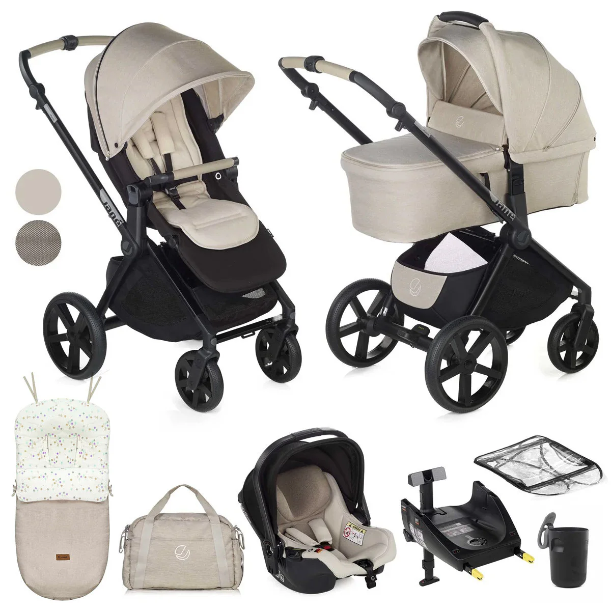 Jane Muum-4 + Sweet + Koos iSize, 10 Piece Travel System Bundle - Image 47