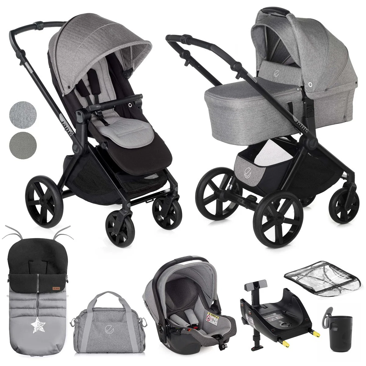 Jane Muum-4 + Sweet + Koos iSize, 10 Piece Travel System Bundle - Image 41
