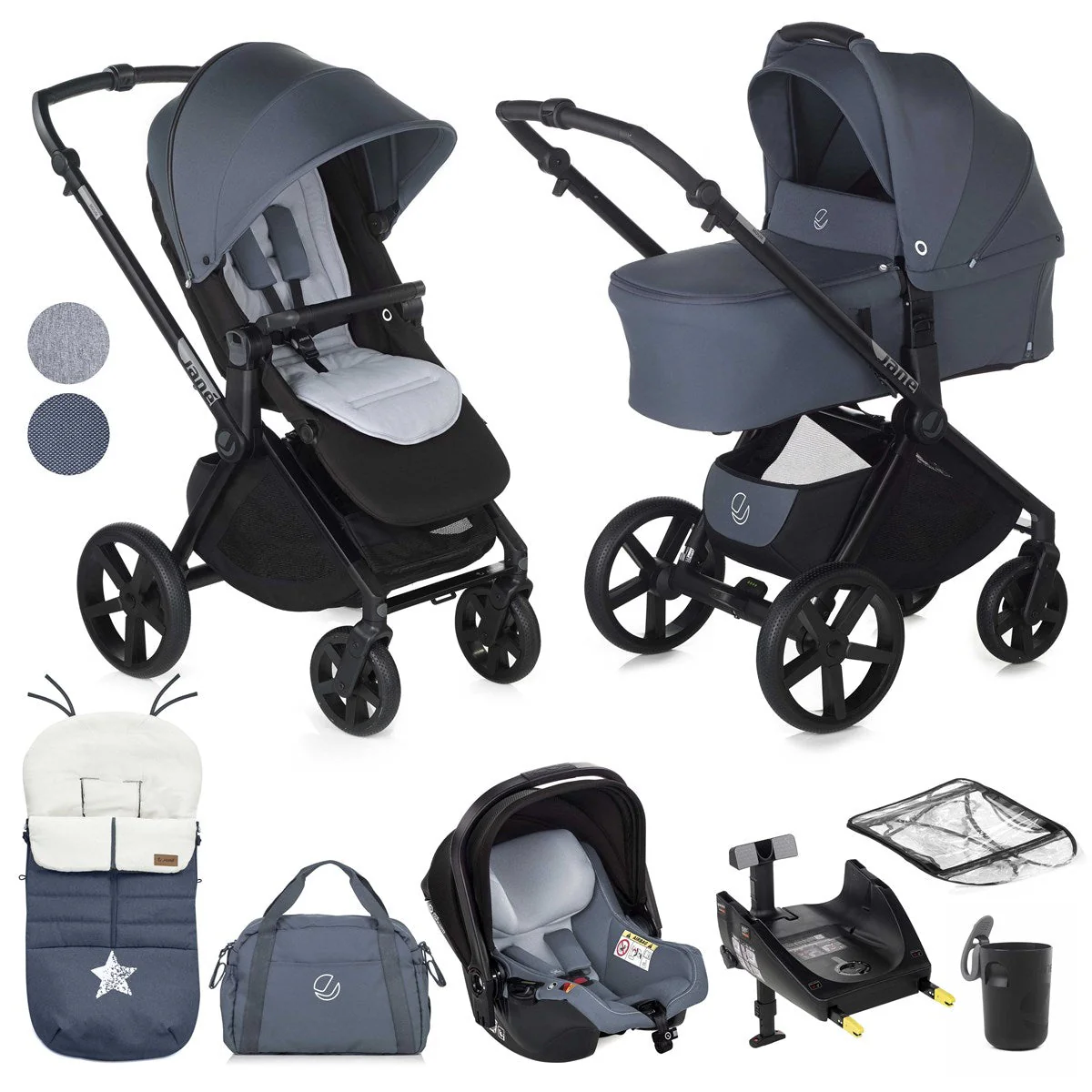 Jane Muum-4 + Sweet + Koos iSize, 10 Piece Travel System Bundle - Image 43