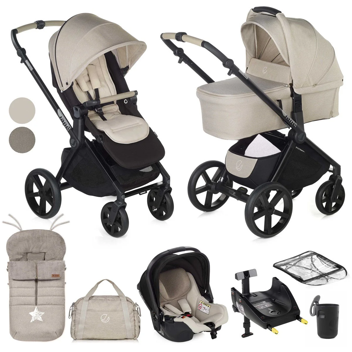 Jane Muum-4 + Sweet + Koos iSize, 10 Piece Travel System Bundle - Image 47